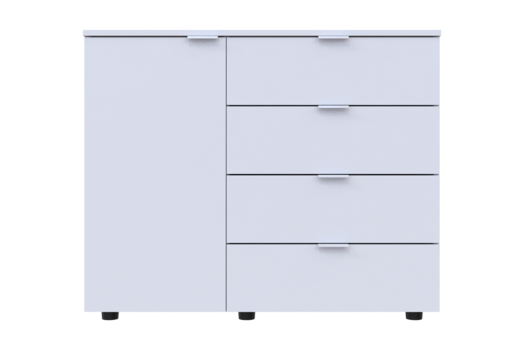 Комод С1 Дорос Білий 100х38, 1х81, 2