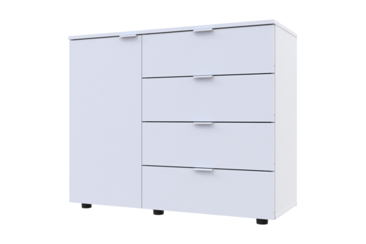 Комод С1 Дорос Білий 100х38, 1х81, 2