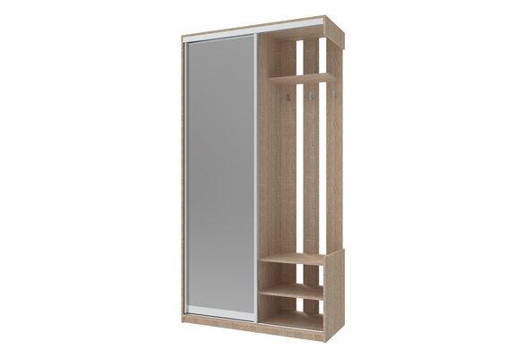 Передпокій City One Door 1 Дзеркало Дорос Дуб сонома 110х45х210
