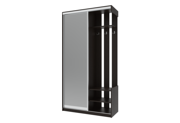 Передпокій City One Door 1 Дзеркало Дорос Венге 110х45х210